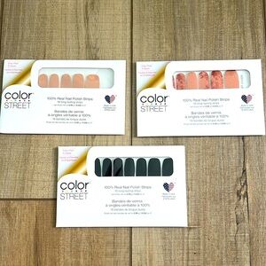 Color Street real fingernail polish strips.
